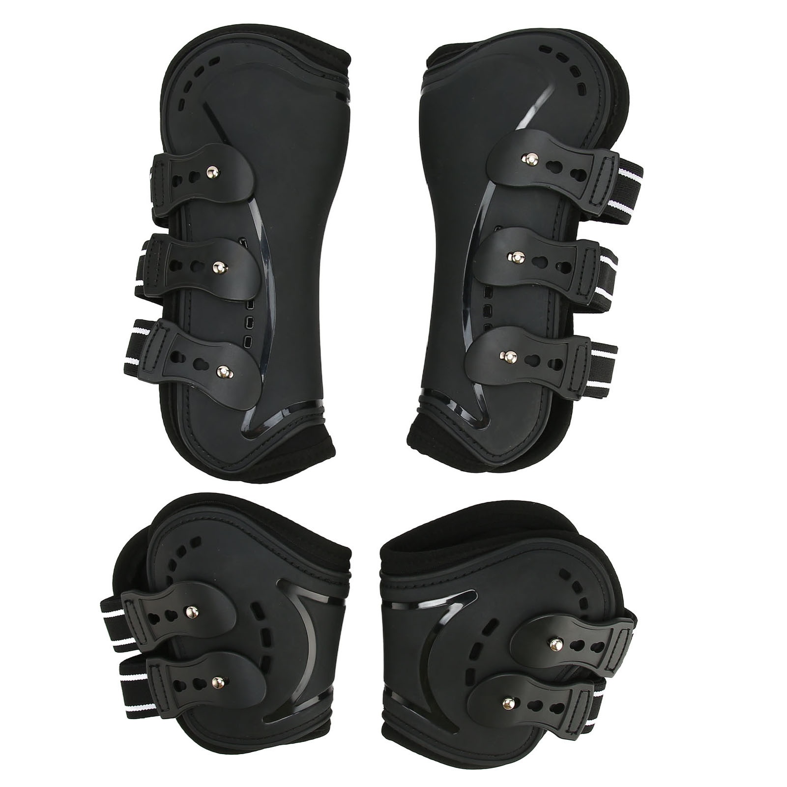 Lunge Line Horse - Horse Front Hind Leg Boots Shock