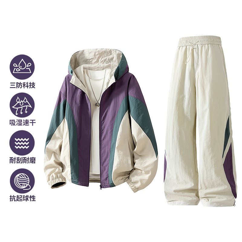 New two-piece men's spring-aut - đánh giá và giá Outdoor Sport Jacket