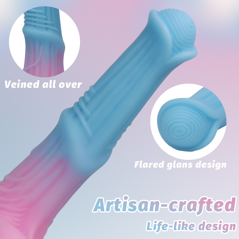 Anal Plug Blue Pink Horse Cock - đánh giá và giá Lunge Line Horse