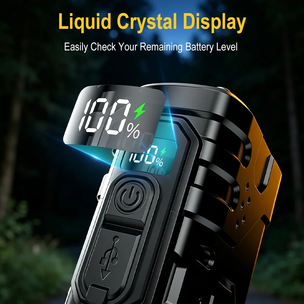 BORUIiT Hand Crank EDC LED Fla - đánh giá và giá Outdoor Sport Lights