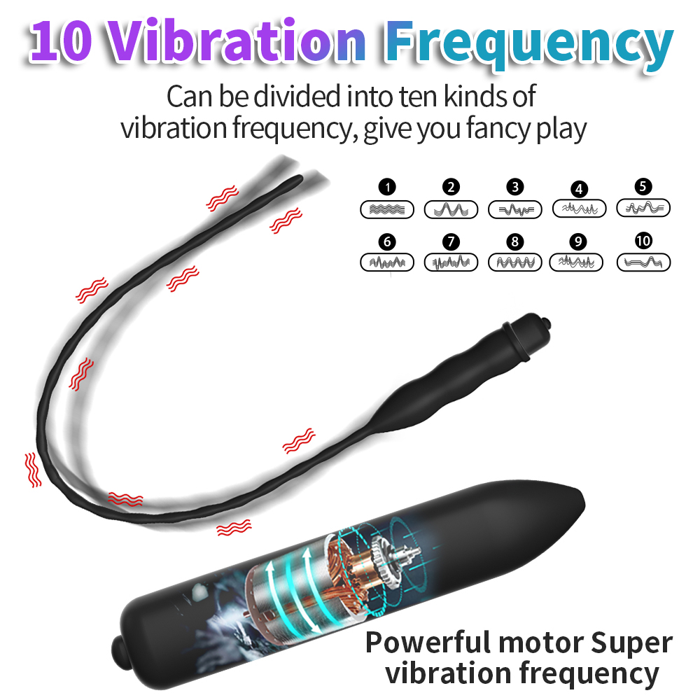 10 Frequency Urethral Vibrator - đánh giá và giá Lunge Line Horse